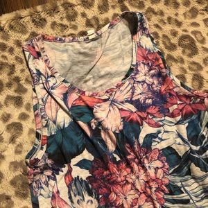 Ideology floral workout tank